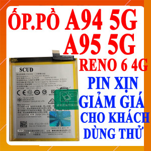 Pin Webphukien cho Oppo A94 5G, A95 5G, Reno 6 4G Việt Nam BLP839 - 4310mAh